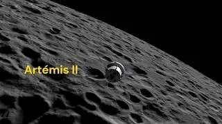Miniature : La lune en Mars 2026 #moon #artemis #humanspaceflight #space