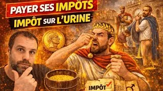 Miniature : payer ses impôts. impôt sur l'urine #histoire #impots