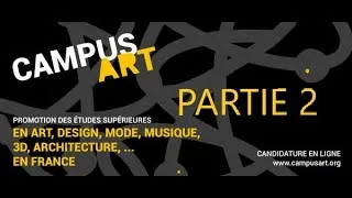 Miniature : PROCÉDURE D'INSCRIPTION SUR CAMPUSART DE A a Z - PARTIE 2