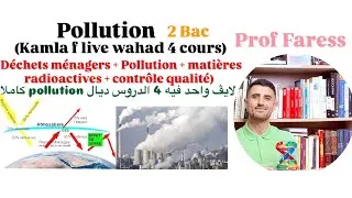Miniature : Cours Complet Pollution : (Déchets ménagers + Pollution +  Matières Radioactives + contrôle qualité)