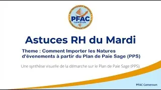 Miniature : IMPORTER LES NATURES D'EVENEMENTS A PARTIR DU PPS Plan de Paie Sage