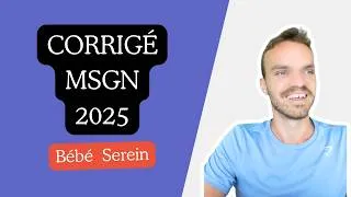 Miniature : CORRIGÉ SUJET BAC MSGN 2025 - Bébé Serein STMG