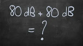 Miniature : 🤔 Devinette ! combien font 80db plus 80db ? Si tu ne sais pas, la réponse en moins de 2 minutes ! 🥳