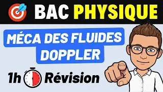 Miniature : MÉCANIQUE DES FLUIDES, DOPPLER, INTENSITÉ SONORE ✅ 1h de révision ! 👊 BAC PHYSIQUE 2026 🎯