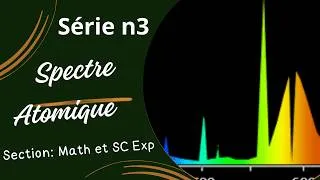 Miniature : Série n3 : Spectre atomique