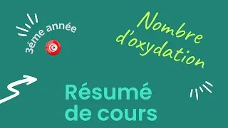 Miniature : Résumé de cours : Nombre d'oxydation 