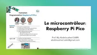 Miniature : Formation : Programmation de la carte Raspberry Pi Pico (Partie 1 -  Introduction et programmation)
