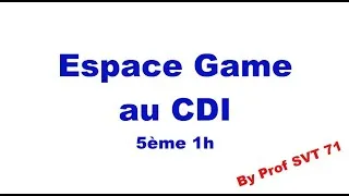 Miniature : Escape Game # 2 L'Espace, 5ème, 1h
