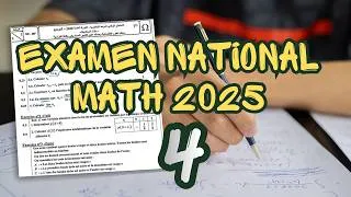 Miniature : Correction 4 Math (bac eco) Examen national 2025