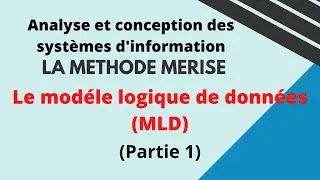 Miniature : Cours Merise | Le modèle logique de données MLD - Définition et concepts de base du MLD ( 1 )