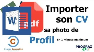 Miniature : Suivez cette vidéo pour importer un CV Classique et photo portrait facilement.