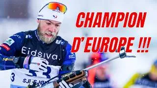 Miniature : INCROYABLE ! Antonin Guigonnat sacré Champion d’Europe sur l'Individuel 2026! #Biathlon