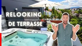 Miniature : Comment refaire ça terrasse 2023  à moindre coût / Idées - Astuces - DIY d'un bac á fleurs XXL
