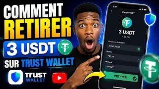 Miniature : Comment retirer 3 USDT SUR TRUST WALLET 