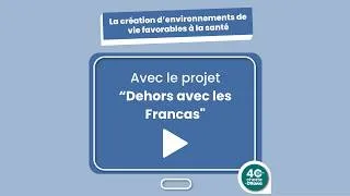 Miniature : Éduquer dehors, même en ville ? - Le projet "Dehors avec les Francas"