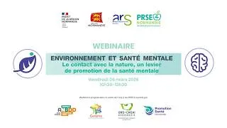 Miniature : Replay Webinaire - Environnement et santé mentale 06 03