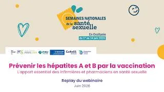 Miniature : Webinaire SNSS 2026 : Prévenir les hépatites A et B par la vaccination