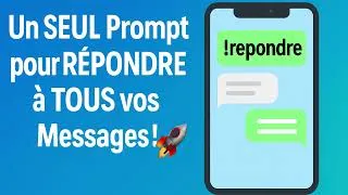 Miniature : Le Prompt pour Répondre rapidement à Vos Messages, SMS & Emails #Prompt #AssistantVirtuel