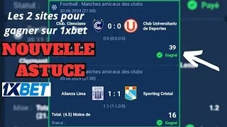 Miniature : Voici comment devenir parieur Pro sur 1xbet , les 2 sites à connaitre .