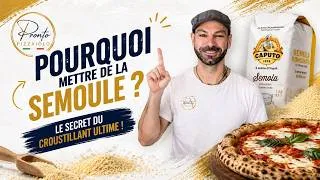 Miniature : Faut-il mettre de la semoule dans ta pâte à pizza ? 🧐🍕 La vérité !