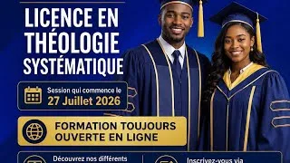 Miniature : URGENT ? INSCRIVEZ-VOUS EN THÉOLOGIE SYSTÉMATIQUE 100% EN LIGNE  AVEC LE PROPHÈTE PLACIDE MASESE 
