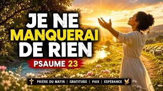 Miniature : L'ÉTERNEL EST MON BERGER | Prière de gratitude pour bien démarrer