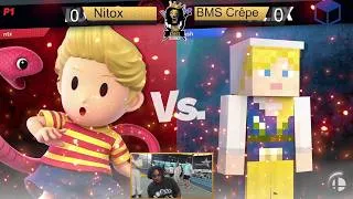 Miniature : PGP Nitox (Lucas) vs BMS Crêpe (Steve) | 95 KING OF FIELDS | Loser Round - Super Smash Bros U