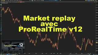Miniature : Présentation du market replay -  ProRealTime v12