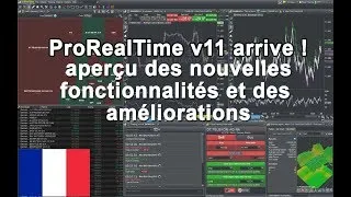 Miniature : ProRealTime v11  - présentation des nouveautés