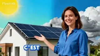 Miniature : Vraie  ou Faux ? le solaire marche même quand il fait nuageux ☁️🌞