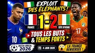 Miniature : 🚨 INCROYABLE ! LA CÔTE D'IVOIRE BAT LA FRANCE 2-1 | RÉSUMÉ COMPLET DU MATCH