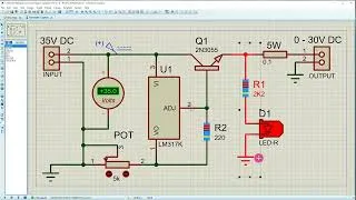 Miniature : Comment Fabriquer Une Alimentation Variable 0 - 30V 5A avec LM317 et 2N3055