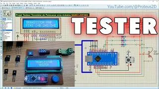 Miniature : Créez votre Testeur de Composants (Arduino Nano) : Conception de A à Z sur Proteus !