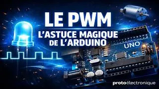 Miniature : Arduino ne sait pas faire d’analogique… alors il triche PWM expliqué