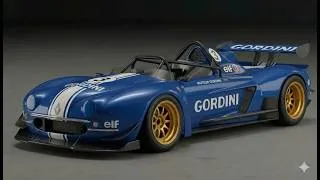 Miniature : Renault Dauphine GORDINI monoplace