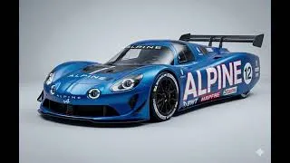 Miniature : ALPINE A110 en version sport-prototype.