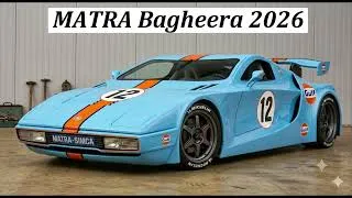 Miniature : Matra Bagheera 2026.