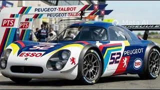 Miniature : CD Peugeot SP66 en version restomod.