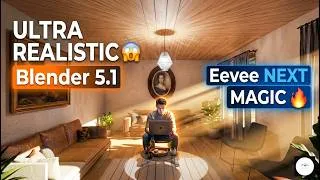 Miniature : 🔥 COMMENT faire un rendu ULTRA REALISTIC dans Blender 5 1.1 — Secret PRO  2026 😱