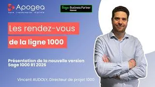 Miniature : WEBINAR - Presentation de la nouvelle version sage 1000 R1 2026