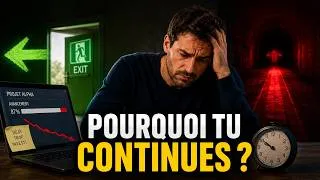 Miniature : Tu continues… mais est-ce encore une bonne idée?  Le biais du coût irrécupérable #psychologie