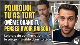 Miniature : Le biais de confirmation : 3 signes que ton cerveau veut avoir raison