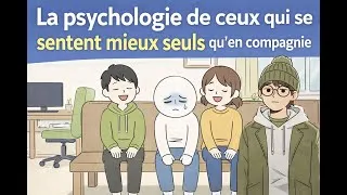 Miniature : La psychologie de ceux qui se sentent mieux seuls qu'en compagnie.