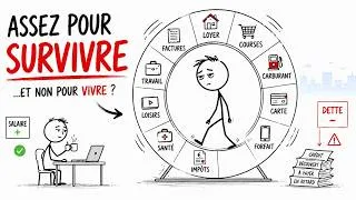 Miniature : Pourquoi la classe moyenne gagne-t-elle suffisamment pour survivre… et non pour survivre ?