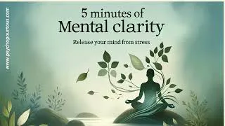 Miniature : Méditation de 5 Min pour la Clarté Mentale au Travail - Pause Anti-Stress⭐️