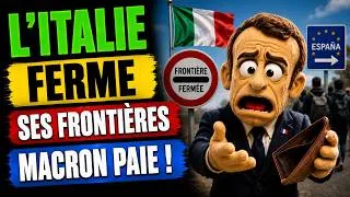 Miniature : L'ITALIE FERME SES FRONTIÈRES AVEC L'ESPAGNE - MACRON APPELLE À LA SOLIDARITÉ EUROPÉENNE