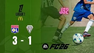 Miniature : FC 26 PS5 Saison 4 #59 OL - ANGERS (3-1) - Ligue 1 - J32