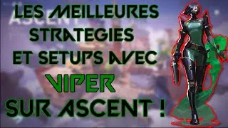 Miniature : Les MEILLEURES Stratégies et Setups de VIPER sur la map ASCENT de Valorant ! Tips et astuces de Pro