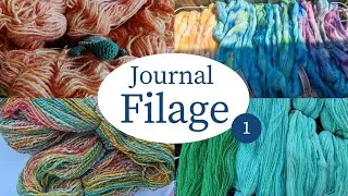 Miniature : Journal de Filage 1 - Explosion de couleurs, de la laine et de la soie, 100% bonheur 💕 