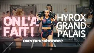 Miniature : ON L’A FAIIIIT !!! 💥🔥 HYROX avec UNE ABONNÉE 💫🏃‍♀️ Grand Palais 2026 ✨ ÉMOTION & DÉFI